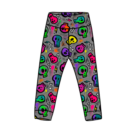 Skelly Abstract Leggings