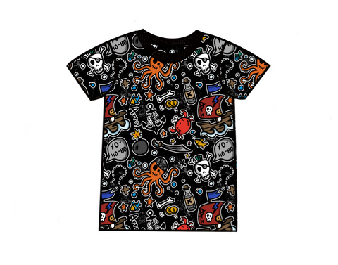 Pirate Punk Adult T-Shirt