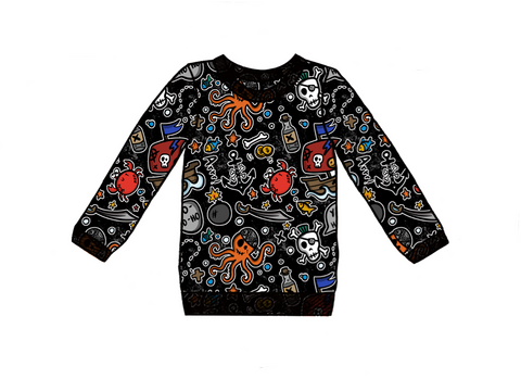 Pirate Punk Adult sweater