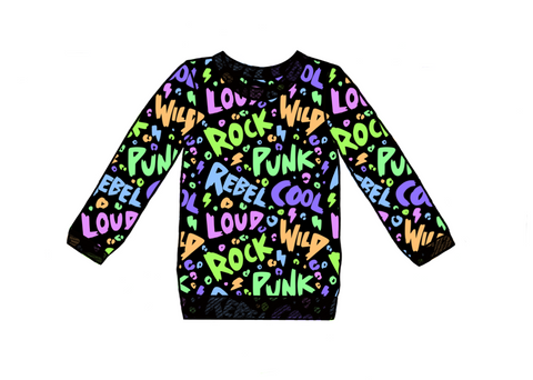 Rock Rebel Cool Kids Sweater