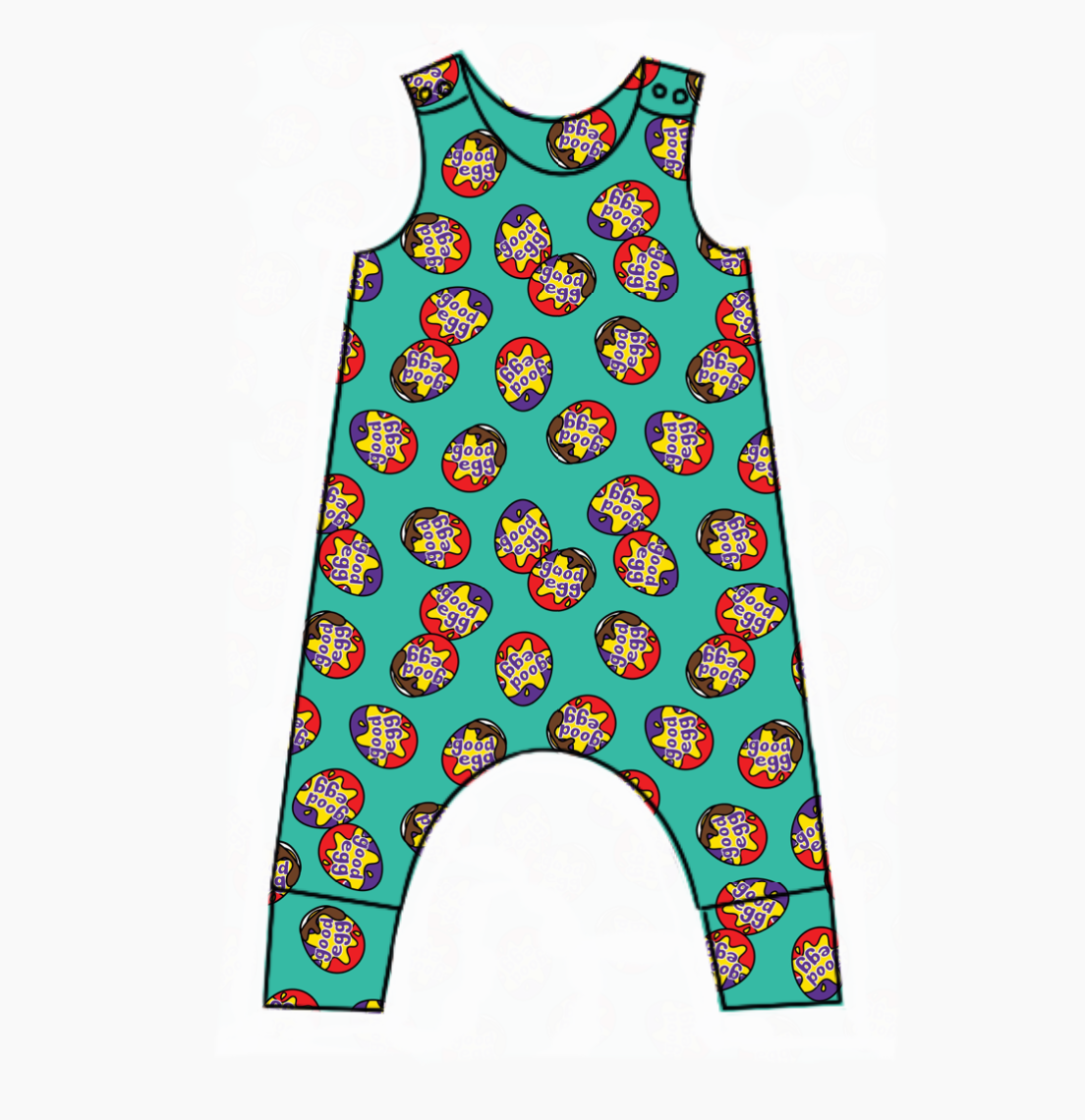 Harem Romper Egg Baby Romper Mummy Halloween Harem Baby Clothing