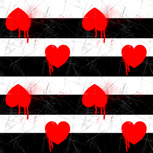 Heart Stripes Mama Pants