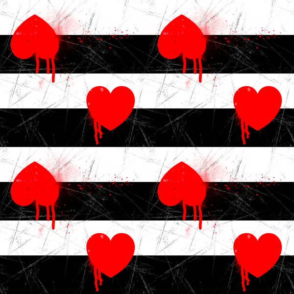 Heart Stripes Mama Pants