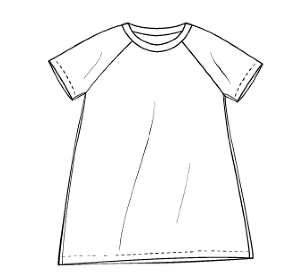Bite Me Raglan Dress