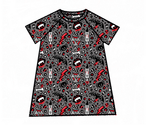 Bite Me Raglan Dress