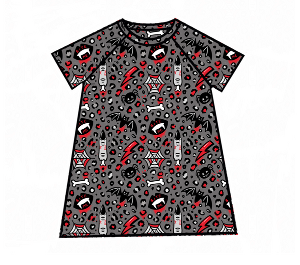 Bite Me Raglan Dress