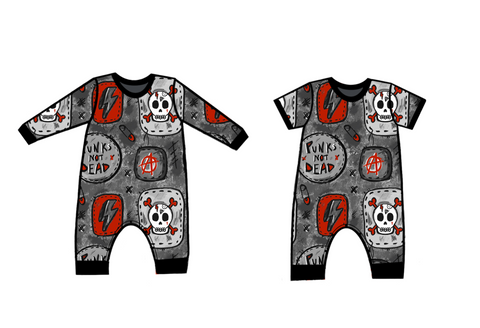 Punks Not Dead Overhead Sleepsuit