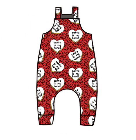 Santa Is My Homie Dungarees