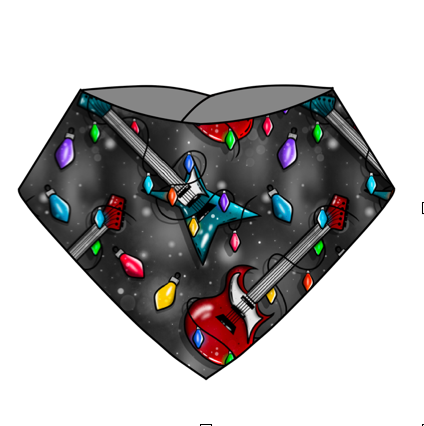 Jingle Bell Rock Dribble Bib