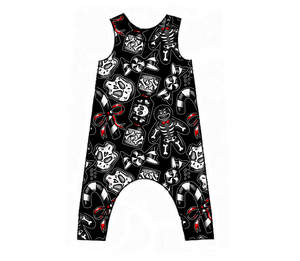 Dark Xmas Harem Romper