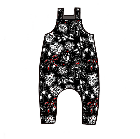 Dark Xmas Dungarees