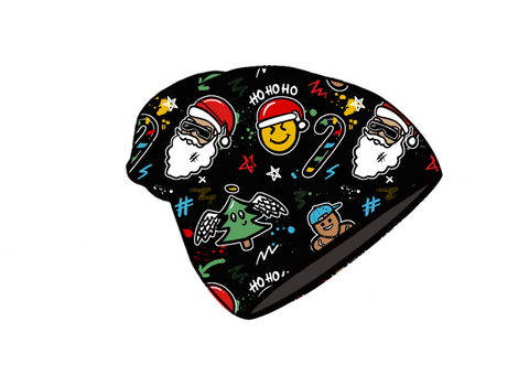 Hip Hop Christmas Beanie Hat