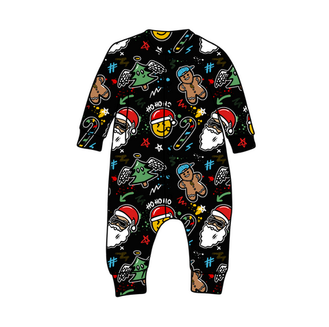 Hip Hop Christmas Sleepsuit