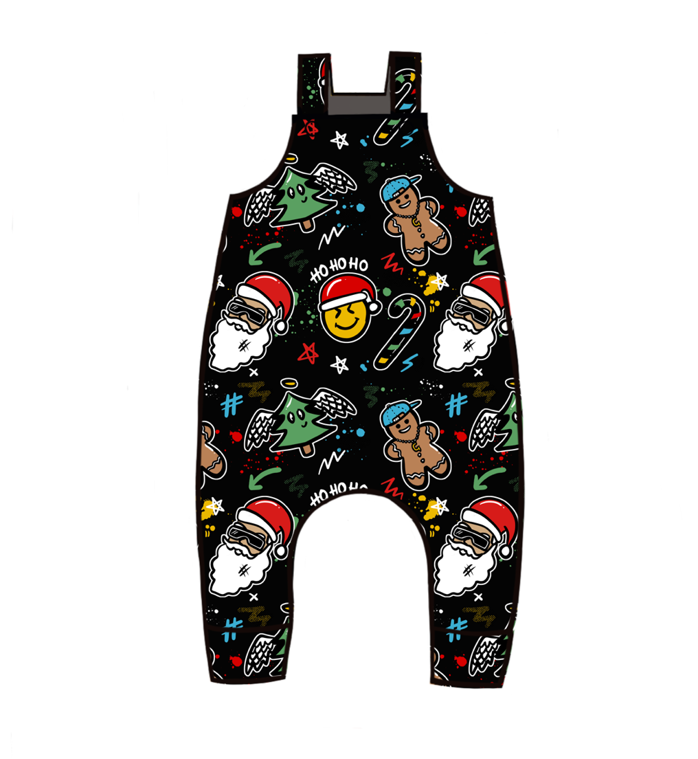 Hip Hop Christmas Dungarees