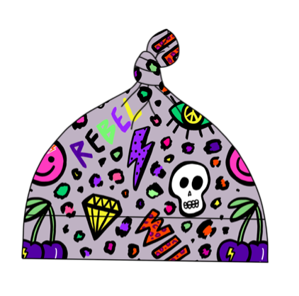 Wild Rebel Baby Hat