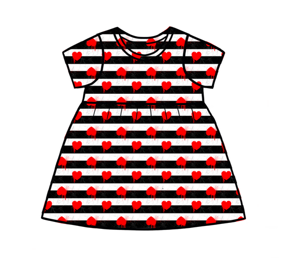 Heart Stripes Dress