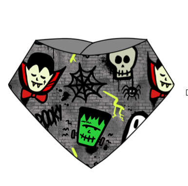 Monster Mash Dribble Bib