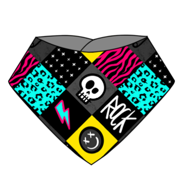 Diamond Rock Dribble Bib