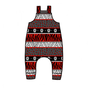 Red Stripes Dungarees