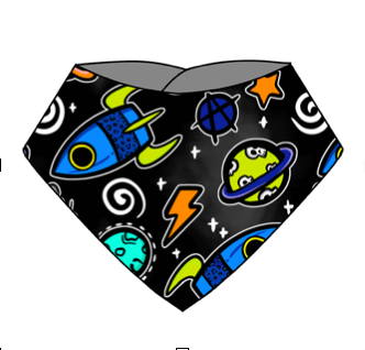 Space Alt Dribble Bib