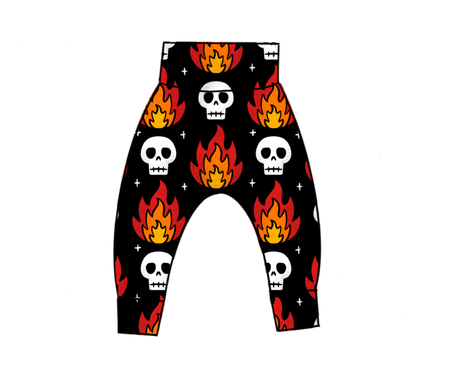 Skull Flames Harems