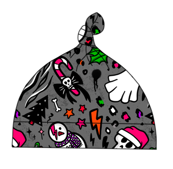 Spooky Crimbo Baby Hat