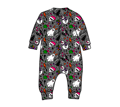 Spooky Crimbo Sleepsuit