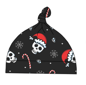 Xmas Skulls Baby Hat