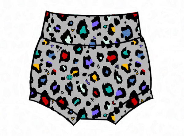 Rainbow Leopard Bummies