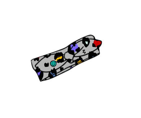 Rainbow Leopard Headband