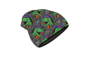 Dino Punk Beanie Hat