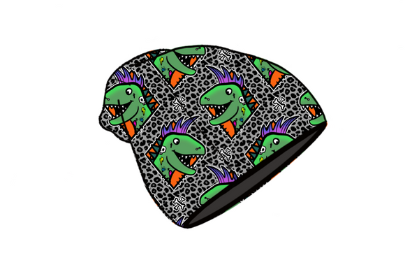 Dino Punk Beanie Hat