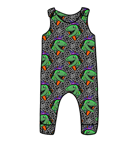 Dino Punk Romper