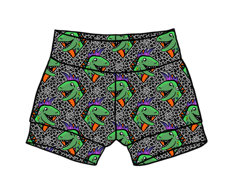Dino Punk Shorts