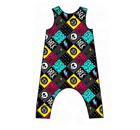 Diamond Rock Harem Romper