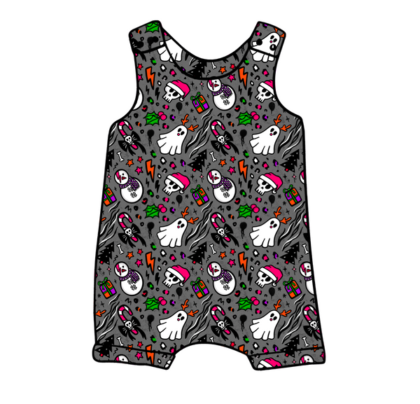 Spooky Crimbo Romper