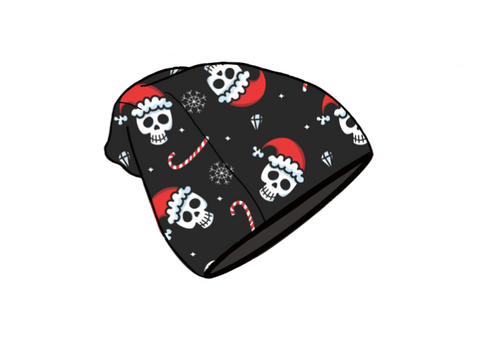 Xmas Skulls Beanie Hat