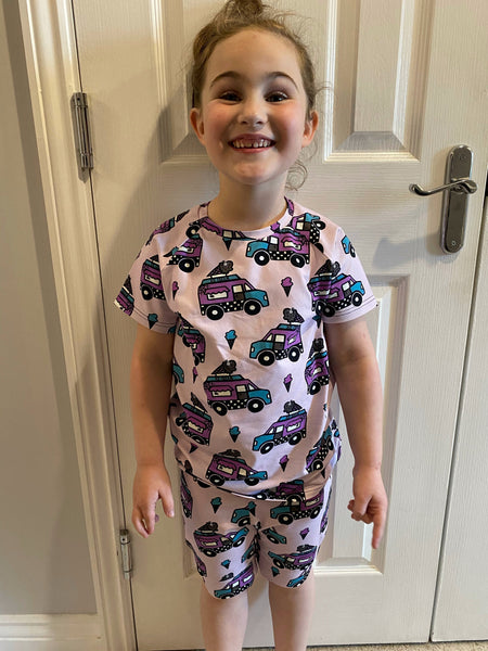 Street Unicorn Short Lounge Set
