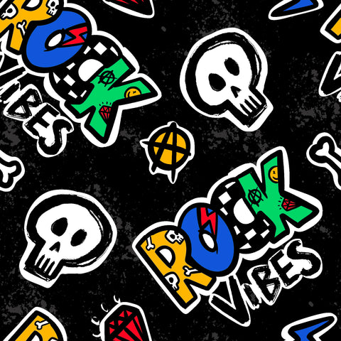 Rock Vibes Dribble Bib