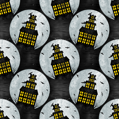 Haunted House Short Lounge Set