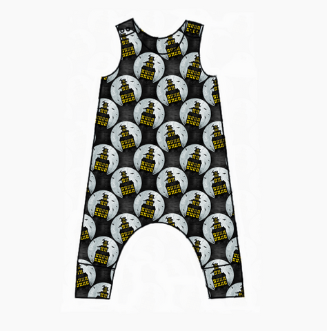Haunted House Harem Romper