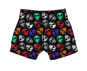 Skull Patches Shorts