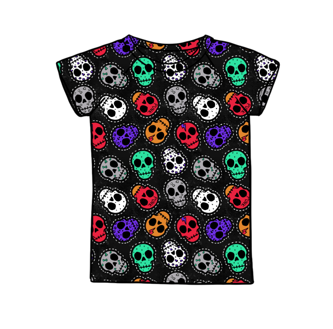 Skull Patches T-Shirt