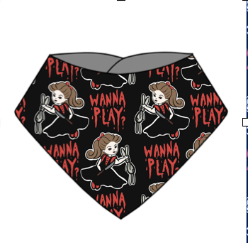 Wanna Play? Dribble Bib
