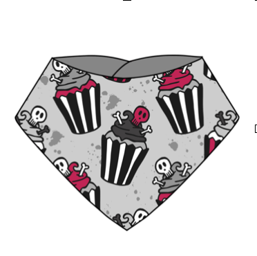 Creepcakes Dribble Bib