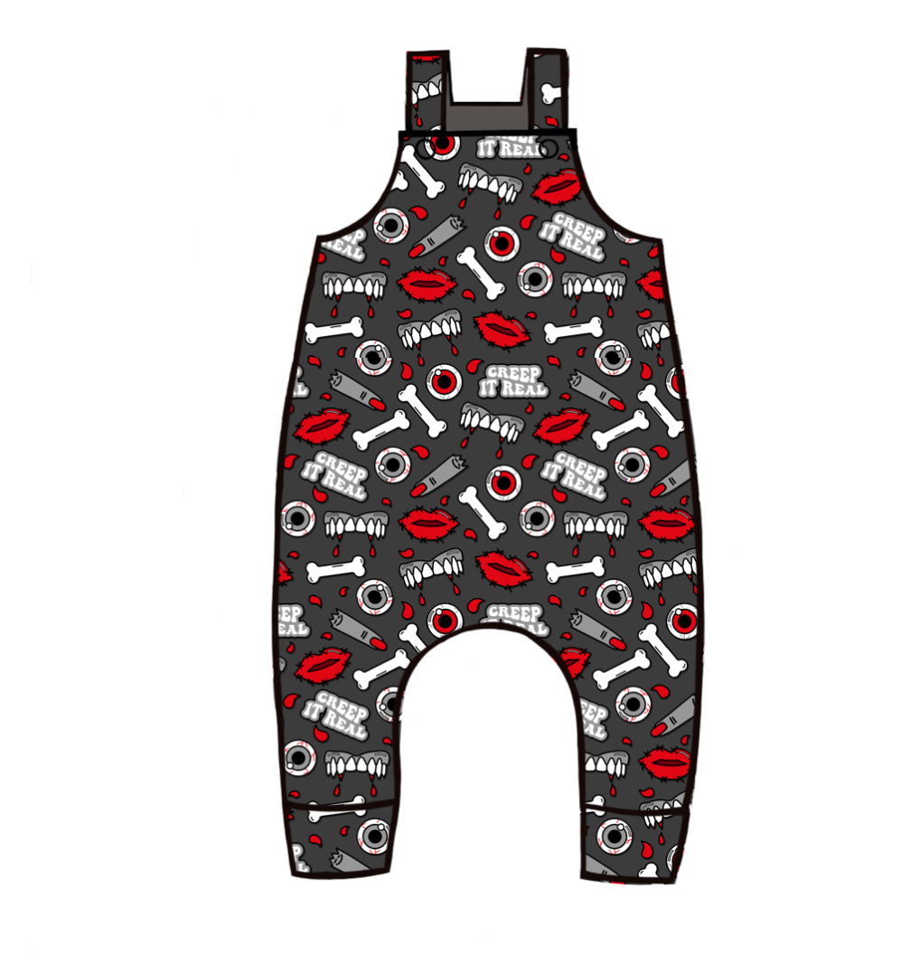 Creep It Real Dungarees