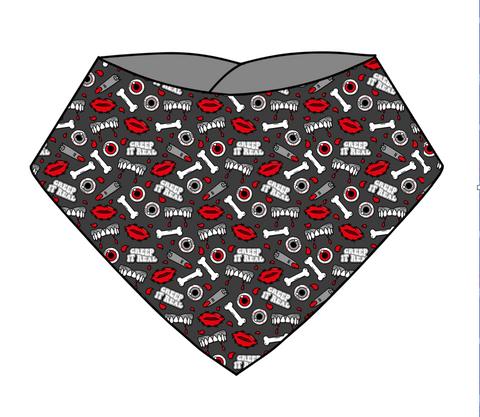 Creep It Real Dribble Bib