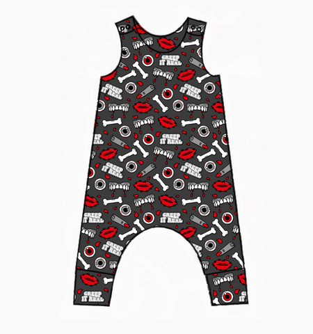 Creep It Real Harem Romper