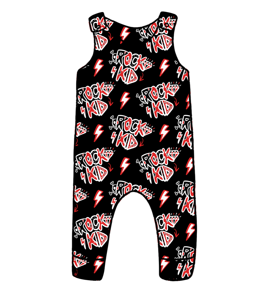Rock Kid Romper