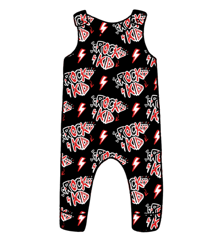Rock Kid Romper